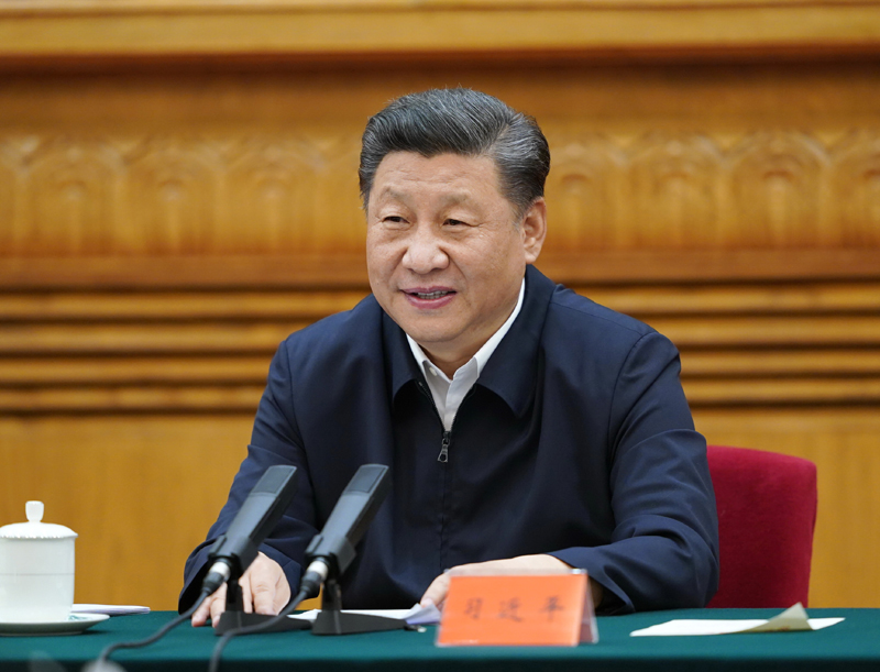 7月21日，中共中央總書記、國(guó)家主席、中央軍委主席習(xí)近平在京主持召開企業(yè)家座談會(huì)并發(fā)表重要講話。新華社記者 岳月偉 攝